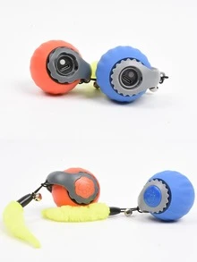 Pet Interactive Gravity Rolling Ball Toy, Automatic Electric Cat Toy, Smart Ball For Kitten Play And Leisure, Electric Cat Interactive Plush Cat & Dog Toy, Smart Obstacle Avoidance Ball Cat Training Chase Ball Toy, Rechargeable, Smart Mode, Portable, Random Color - Multicolor - View 6