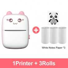 Mini Sticker Printer, Portable Pocket Thermal Printer With Paper Roll For Halloween Party Decor, Halloween Gifts, Study Notes, Photo Printing, Memos, Diaries, Travel Lists, Wireless Inkless Compatible With Android & IOS - Multicolor - View 27