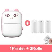 Mini Sticker Printer, Portable Pocket Thermal Printer With Paper Roll For Halloween Party Decor, Halloween Gifts, Study Notes, Photo Printing, Memos, Diaries, Travel Lists, Wireless Inkless Compatible With Android & IOS - Multicolor - View 42