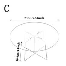 1pc Transparent Acrylic Cake Stand, Wedding Banquet Dessert Table Decoration Rack, Home Living Room Birthday Cake Holder, Party Restaurant Multi-Tier Cake Display Stand, Cupcake Stand - Multicolor - View 7