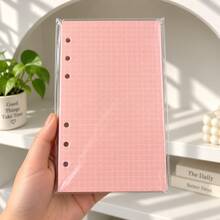 A6 Loose Leaf Notebook Papers, 40 Sheets Colourful Notebook Refill Papers, 6 Holes DIY Index Diary - Multicolor - View 5