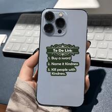 1/2/5 Pcs To-Do List, Kill People With Kindness, Contrast Is Cool And Funny Vinyl Stickers - Matte End, Self-Adhesive Bumper Stickers For Cars, Windows, Laptops, Trucks, Water Bottles - Versatile Design, Car Stickers - A - View 4