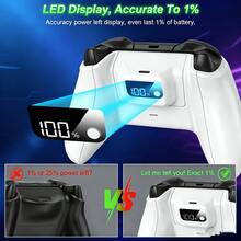 Xb Ox Series X/S Digital Battery Pack For Controller - 1200mAh, 40-Hour Battery Life, LED Display Showing Precise 1% Battery Level. Not Compatible With Xbox One Controllers. - View 4
