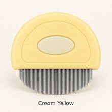 Pet Flea Comb With Fine Teeth, Cute Macaron Style, Stainless Steel Fine Teeth For Removing Loose Fur, Daily Grooming And Cleaning Brush For Cats And Dogs - Multicolor - View 11
