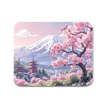 Set Alas Mouse Gaming dan Alas Meja Ekstra Panjang Motif Kartun Jepang Bunga Sakura & Gunung Bersalju, Alas Karet Tahan Lama Anti Selip, Permukaan Halus, Cocok untuk Komputer Laptop Kantor Rumah, Dekorasi Seni Abstrak, Perlengkapan Sekolah - A - View 13