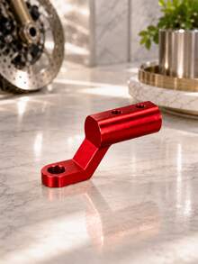 Motorcycle Rearview Mirror Extension Bracket, 1 Piece, Universal CNC Aluminum Alloy Rearview Mirror Mounting Extension Adapter, 6mm/8mm/10mm, Anodized Accessory Bracket, Suitable For Spotlights, GPS, Action Cameras, Scooters, ATVs, Electric Bicycles, And Motorcycle Accessories. - A - View 17