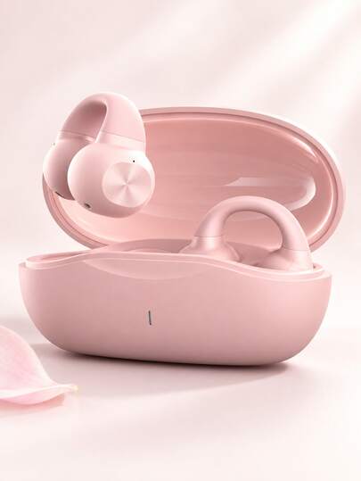 Genai TWS Earbuds, Open-Ear Air Conduction Headphones, OWS Open-Ear Wearable Stereo Earbuds, Sports Headphones, Stable Transmission, 48-Hour Long Battery Life, Long Standby Earbuds
