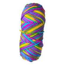1 Pack 100g Rainbow Cake Yarn, Segment Dyed, DIY Hand Knitting - DIY Yarn - View 8