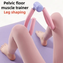 2pcs Thickened Upgraded Foam Pelvic Floor Muscle Trainer + Finger Massager, For Leg Shape Correction, Back Beautification, Pelvic Training, Slim Arms, Postpartum Recovery Leg Squeezer, Thickened Spring With Strong Rebound, Home Multifunctional Thigh Exercise Equipment, Arm And Leg Exerciser, Inner Thigh Squeezer, Gym Workout Weight Loss And Shaping, Slouchy Home Workout Weight Loss And Shaping Tool, Unisex (Battery Not Included) - Multicolor - View 6