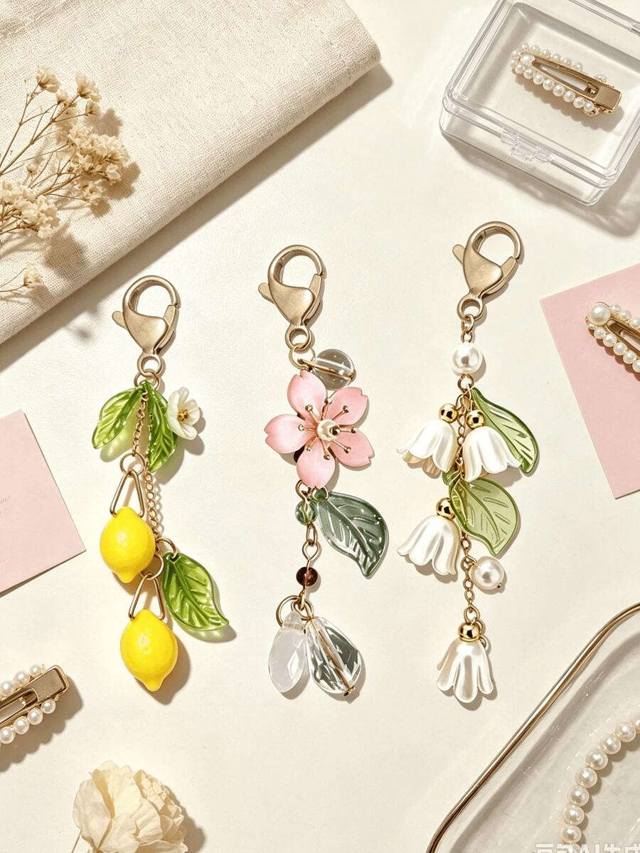 Dinosaur Keychain Retro Classic Dinosaur Keyring, Exquisite Bag Charm Pendant Doll Keyring, Cute Hanging Decoration For Backpacks, Car KeVintage Gift - Multicolor - View 1