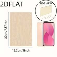 2D Flat, 1pc Pink Denim Style Personalized Quote Decorative Wall Hanging, Sweet Cool Pink Background With Denim Hat Pattern And Inspirational English Text, Fashionable And Eye-Catching Style, Suitable For Bedroom, Casual Shop, Bar Wall Decor, Creating A Personalized-Filled American Atmosphere Space - Multicolor - View 4
