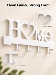1pc Fashionable Metal Key Hook - Wall-Mounted Key Storage Rack Wall Decor Bathroom Storage Minimalist Modern Party Home Decor - Suitable For Living Room, Bedroom, Hallway, Office And Other General Areas - Multicolor - View 5