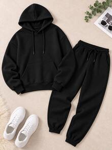 Women Two-Piece Outfits - Black - View 3