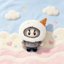 line friends SVT Q版偶像毛絨玩偶，附DIY吊飾設計，JEONGHAN JOSHUA HOSHI WONWOO MINGYU，柔軟蓬鬆填充娃娃，背包裝飾配件，粉絲收藏禮物，生日禮物，青少年節日派對驚喜小禮物 - 彩色 - 查看 17