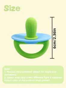 Dog Chew Toy, Pacifier-Style Teething Stick For Small Dogs And Puppies, Textured Surface For Teeth Cleaning, Relieves Boredom, Fun Chewing Experience, Interactive Pet Play Accessory, Not Suitable For Large Pets. Please Order Carefully - Multicolor - View 2
