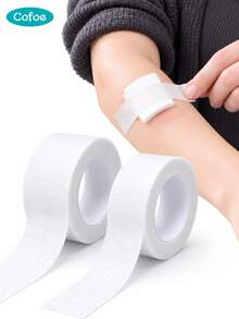 Cofoe Non-Woven Adhesive Tape Roll, Breathable And Easy-Tear Fixing Tape For Daily Home Care - ADHESIVE TAPE - View 1