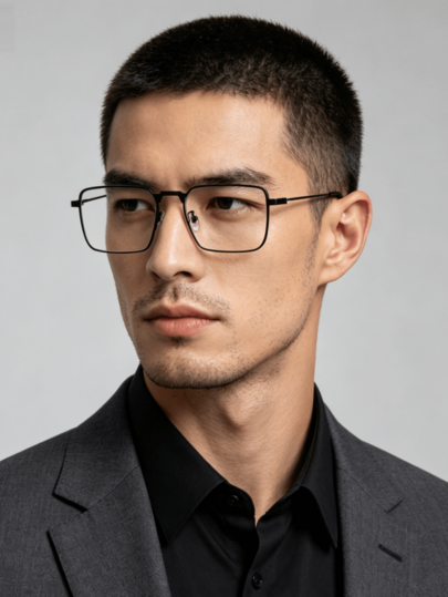 1 Pair Solid Color Casual Men's Women's Office Glasses Holiday Glasses Y2K All-Season Protective Eyewear