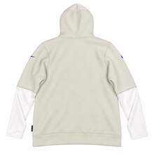 Nike NFL Los Angeles Rams Colorblock Hoodie With Drawstring, Light Beige, Adult - Beige - View 2