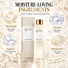 Silk Peptide Moisturizing Toner, Lightweight Fast-Absorbing Non-Sticky Hydrating Essence Water, Softens And Smooths Skin, Gentle Daily Facial Care, 100ml - Silk Peptide - View 5