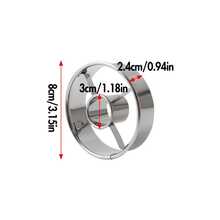 1pc/3pcs Doughnut Cutter, Stainless Steel Dough Cutting Mold, Durable Stainless Steel Doughnut Mold For Home Kitchen Accessories - Perfect For Making Your Own Doughnuts - View 12
