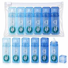 Rol Perekat Titik 6mm Isi 6 Pack, Dispenser Pita Lem Warna Gradasi Portabel untuk Scrapbooking, Catatan, Belajar, Sekolah & Kantor - beraneka warna - View 6