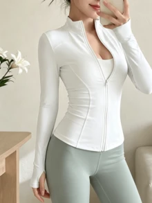 Women Jackets - White - View 8