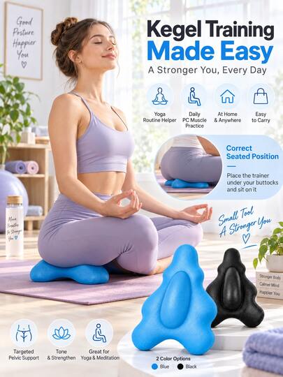 1/2 pezzi Esercizzatore Kegel Allenatore Muscoli del Pavimento Pelvico Massaggiatore Unisex Attrezzatura Fitness Domestica