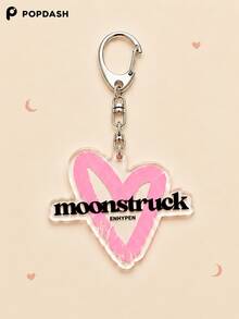 1/6Pcs ROMANCE UNTOLD MOONSTRUCK Theme Acrylic Keychain Set, ENGENE Bag Charm - Multicolor - View 10