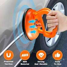 For Car Dent Glass Suction Removal Tool Car Repair Tool Body Repair Puller Black/Orange Suction Cup Remove Dents Puller - Multi-color - View 3