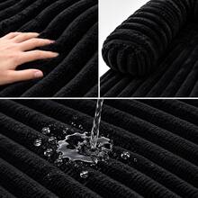 Anti-Scratch Pet Mat Cat Dog Pad New Plush Thickened Non-Slip Sofa Dog Bed - Black - View 4