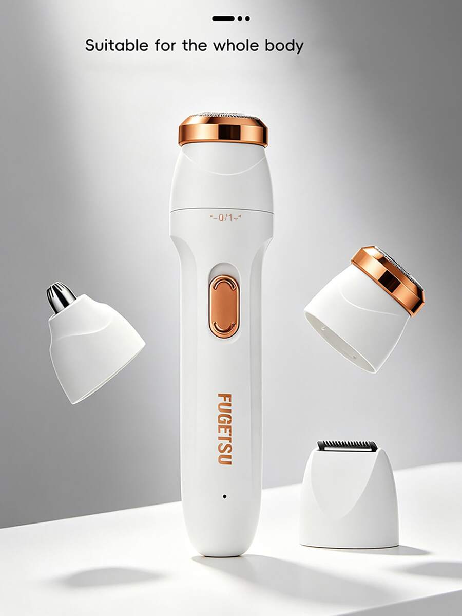 Women's Electric Shaver Multi-Function Portable Razor For Underarm, Nose Hair, Eyebrow, Intimate Area Trimming And Hair Removal, Women's Electric Razor, Women's Electric Shaver, Intimate Area Hair Removal Device For Men And Women