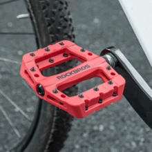 ROCKBROS 1對山地車踏板：輕量尼龍纖維防滑平台踏板，9/16英吋耐用單車踏板，山地車與公路車配件 - 彩色 - 查看 16