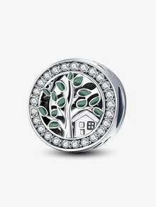 1pc Infinity Tree Of Life Pendant Bead, Suitable For Women's Bracelet, Bangle DIY Jewelry Making, Daily Decoration - Tree Of Life - View 6
