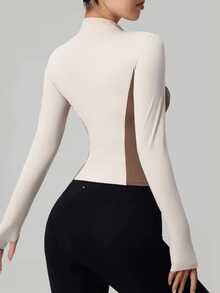 Women Lightweight Jackets - White - View 5