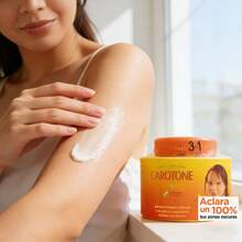 Carotone 330ml Natural Radiant Carrot Cream, Infused With Carrot Extract And Collagen, Leaves Skin Smooth And Healthy - Multicolor - View 4