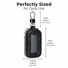 Transparent Window Key Pouch, Universal Car Remote Key Holder, Women's Home Key Bag, Waist Hanging, Business Versatile, Large Capacity, Minimalist Keychain Bag, Unisex - Multicolor - View 10