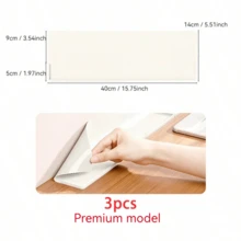 1/3pcs Silicone Kitchen Sink Splash Guard Mat, Electrostatic Self-Adhesive, Oil-Resistant & Stain-Resistant, Narrow Edge Extended Drainage Mat, Countertop Organizer Mat, Bar Anti-Slip Mat, Dishwasher Compatible - Multicolor - View 14