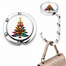 Multi-Purpose Foldable Handbag Hanger For Table, Portable Purse Hook With Christmas And Zodiac Sign Designs, Durable Metal Bag Holder For Desk, Restaurant, Cafe And Travel, Perfect Christmas Gift For Women, Great Stocking Stuffer For Her - Multicolor - View 13