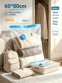 1/3pcs Underbed Storage Bags, Large Capacity Foldable Fabric Clothing And Bedding Storage Boxes With Transparent Window, Dual Zippers And Reinforced Handles, Dust-Proof Space-Saving, Suitable For Men And Women, Underbed, Closet, Wardrobe, Home, Travel And Moving - White - View 19
