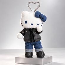 SANRIO 6 buah Gantungan Tas Hello Kitty Bergaya, Liontin Kartun Lucu untuk Berdandan dengan Jepitan Logam Bintang dan Hati, Cocok untuk Dekorasi Ransel, Tas Tangan, Tas Buku, dan Hadiah - MultiWarna - View 7