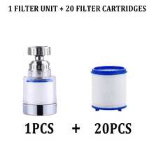 11pcs/21pcs/32pcs Kitchen Faucet Filter Cartridge Replacement, Kitchen Faucet Filter, Home Kitchen And Bathroom Water Filter Cartridge, Effectively Remove Impurities, Halloween, Anti-Splash Filter Head - A - View 10