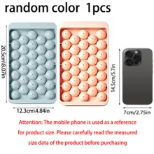 1pc Random Color Plastic Ice Tray, Minimalist 33 Grid Ice Ball Mold With Lid For Home Back To School - Multicolor - View 11