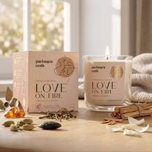Pachnaca Szafa Soy Candle LOVE ON FIRE 165g - 1PC - View 1
