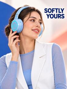 New Foldable Wireless Headphones With Microphone, Hi-Fi Bass, Long Battery Life, Affordable Gift, Suitable For Gaming, Mobile Phones, Sweat-Resistant, Low Latency, Compatible With All Devices - View 6