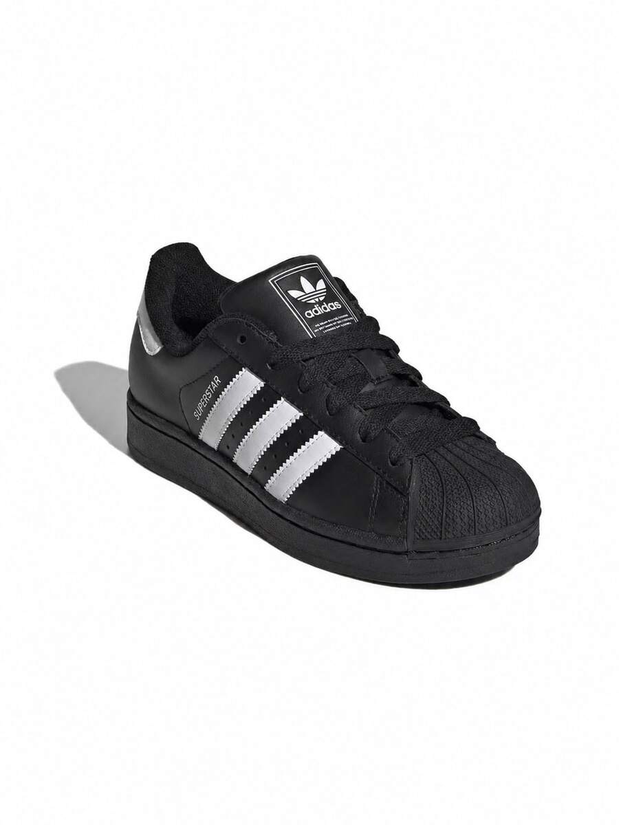 Adidas Sepatu Skate Superstar2 Low-Top Unisex - Hitam dan Putih - View 1