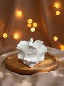 1pc Minimalist Bohemian Style Asymmetrical Shell Shaped Rattan Aroma Diffuser Bottle, Decorative Empty Fragrance Oil Container, Bedroom Living Room Vanity Home Fragrance Decor Accessory, Elegant Modern Art Vase Centerpiece, Suitable For Wedding Party Bookshelf Decoration - Multicolor - View 10
