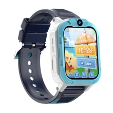 Blackview 兒童智能手錶 1.85 吋 HD 螢幕 IP68 防水 GPS LBS WIFI 即時追蹤、地理圍欄警報、手電筒與警告燈、親膚錶帶與掛繩、家長 APP 加密數據、10 款內建遊戲兒童安全手錶 - 查看 11