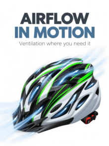 1pc Adult Road/Mountain Bike Helmet, Ultra-Light Adjustable Strap, Detachable Visor, Soft EPS Foam Lining, Multi-Ventilation Holes, Suitable For Daily Outdoor Cycling - Multicolor - View 4