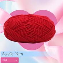 100% Pure Cotton Hand-Knitted Yarn, Suitable For Knitting And Crochet, 8-Ply Fine Spun Knitted Yarn, For Sweaters, Blankets, 50g, Soft Yarn, Needlework - DIY Yarn - View 11