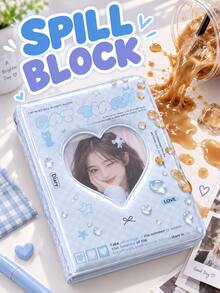 Cute PVC Photo Card Holder, Idol Fan Gathering Card Album, Photo Album, Storage Card Book, Card Sleeve, Credit Card & ID Card Organizer Box, Suitable For Women, Girls, Moms, College Roommates, Family, Friends, Photo Hanging Decor, Photo Storage, ID Card Storage, Birthday Gift - Multicolor - View 6